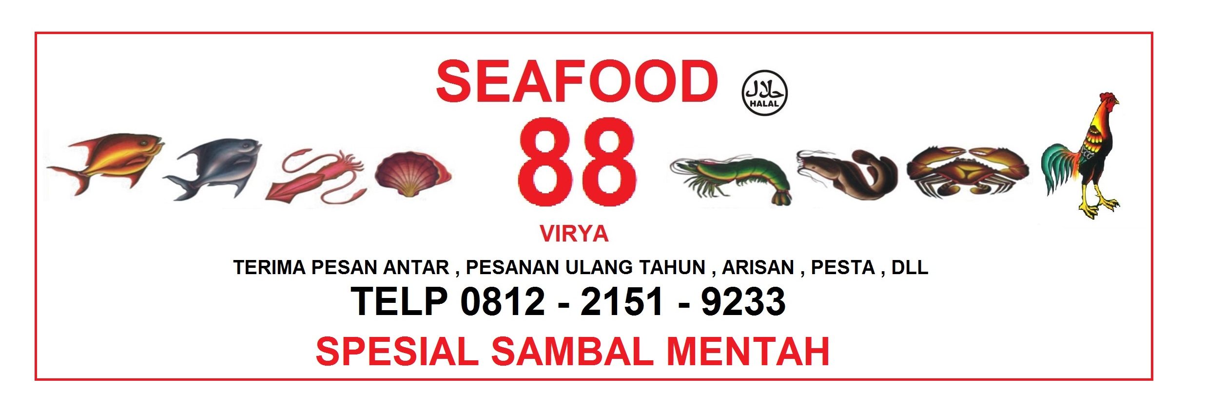 Warung Seafood 88 "Virya"